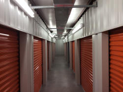 Interior storage hallway